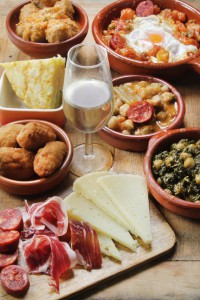 spanish tapas variety